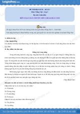 Đề thi học kì 2 Tiếng Việt 3 CD - Đề số 3